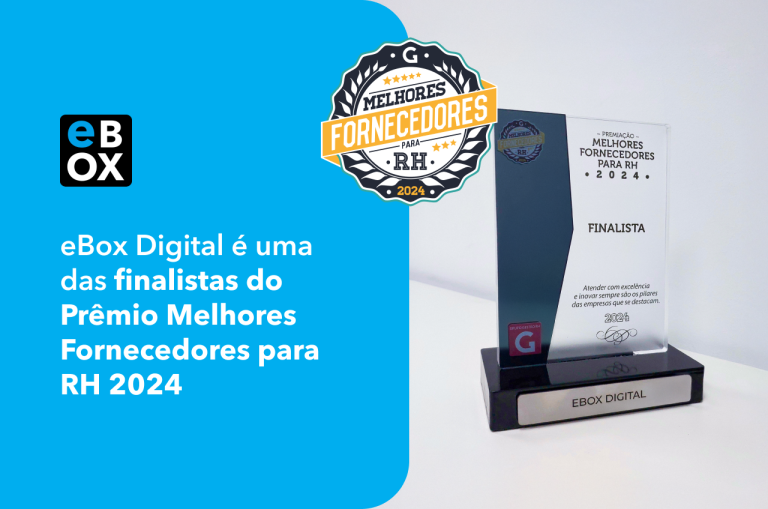 eBox é finalista do prêmio “Melhores Fornecedores para RH 2024”